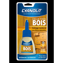 Colle Cyanolit bois et dérivés 54g