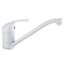 Mitigeur d'évier Cardiff blanc - ROUSSEAU