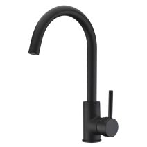 Mitigeur évier Ilo noir - ROUSSEAU SANITAIRE