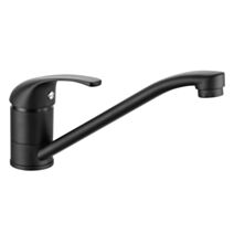 Mitigeur évier cardiff noir mat