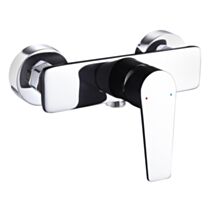 Mitigeur douche oolong chrome et noir