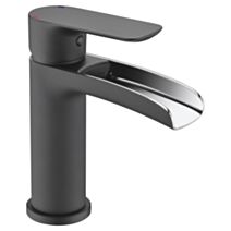 Mitigeur lavabo hutt noir - ROUSSEAU