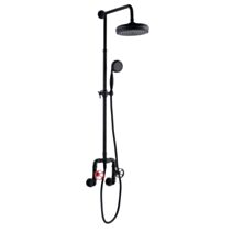 Combidouche industriel noir