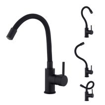 Mitigeur lavabo ilo mémoire de forme noir