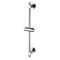 Barre douche universelle chrome