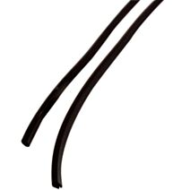 2 butoirs clipsables noir 45cm