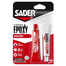 Colle Bi-composant Epoxy Rapide 2x30ml - SADER