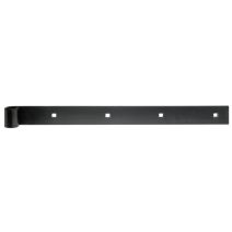 Penture bout droit Ø14mm 3,5x40cm noir - ALBERTS
