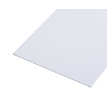 Verre synthétique 2,5mm opaque L.2xL.1m Opaline