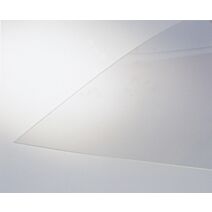 Verre synthétique 2,5mm transparent L.1xL.0,50m Clair lisse