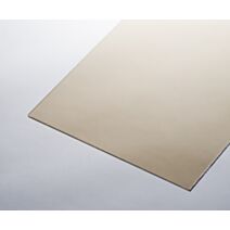 Verre synthétique intérieur 2,5mm L.1xL.0,50m Fumé lisse