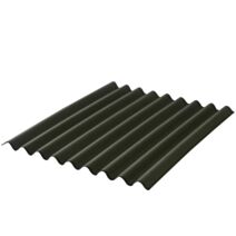 Plaque ondulée bitumée vert