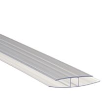 Profil polycarbonate jonction H 10mm 2m - CARBOGLASS