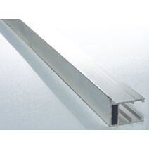 Profil de Jonction Monobloc Aluminium U Ep.1,6cm 4m