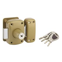 Verrou de haute sûreté cobra à cylindre double à pompes 45mm - THIRARD