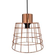 Suspension Moanda métal cuivre Ø25,6cm E27 7W - C CREATION
