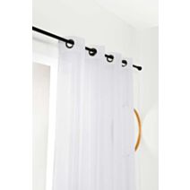 Rideau à Oeillets Calvi Standard 140x280cm Blanc - LINDER