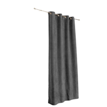 Rideau ISOLANT OBSCURCISSANT DEPERLANT ALASKA 140x260 cm Gris