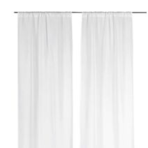 Voilage Linette Standard 90x220cm Naturel - LINDER