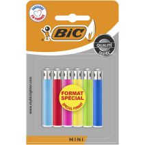 6 Mini briquets à Pierre couleurs assorties - BIC