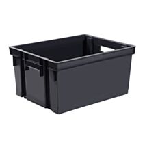 Bac de rangement 30L gris anthracite