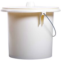 Seau hygiénique 11,5l adult EDA crème
