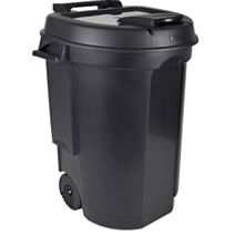 Poubelle à roulettes 110L 55x58x81cm