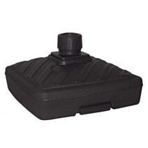 Pied de parasol plastique 40L gris anthracite - EDA