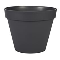 Pot Toscane Ø40xH.32cm Gris Anthracite - EDA