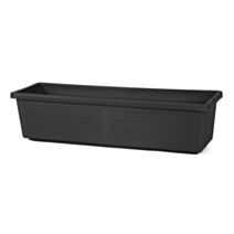 Jardinière miami 60cm 12L gris anthracite - EDA