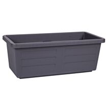 Jardinière miami 40cm 7L gris anthracite - EDA