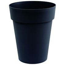 Vase mi-haut toscane D44cm gris anthracite - EDA