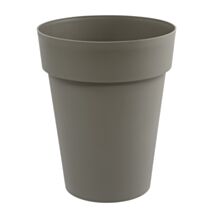 Vase mi-haut rond toscane 50L taupe - EDA