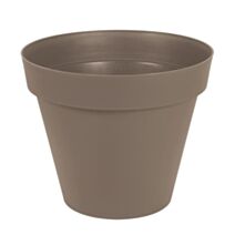 Pot rond Toscane ⌀ 80 cm 170L taupe - EDA