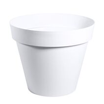 Pot rond TOSCANE diamètre 80cm EDA Blanc