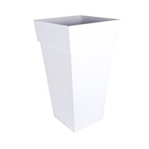 Pot Carré XXL TOSCANE 98L EDA Blanc