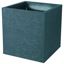 Bac carré graphit D39,5cm gris anthracite - EDA