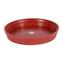 Soucoupe Carrée Toscane Rouge Rubis - EDA