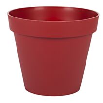 Pot rond TOSCANE 6L EDA Rouge Rubis