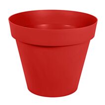 Pot rond Toscane ⌀ 80 cm 170L rouge Rubis - EDA