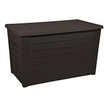 Coffre de jardin baya 250 l décor bois