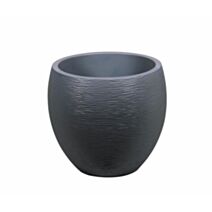 Pot Egg Graphit Ø50 x 45 cm 46 L anthracite - EDA
