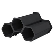 Casier 3 Bouteilles Opticave EDA Dim. 34 X 31 X 18,5 Cm  Coloris   EDA