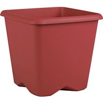 Pot Carré Chorus 38L Rouge Rubis