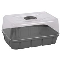 Mini-serre de culture - taille M - EDA - Gris Anthracite