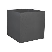 Pot carré graphit 50cm anthracite
