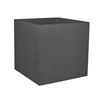 Pot carré graphit 50cm anthracite