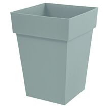 Pot de fleurs – 51 litres - Toscane 13628 gris béton - EDA PLASTIQUES