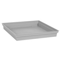 Soucoupe toscane 26,7cm gris béton