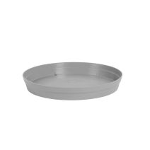 Soucoupe Toscane Ø28cm Gris Béton - EDA